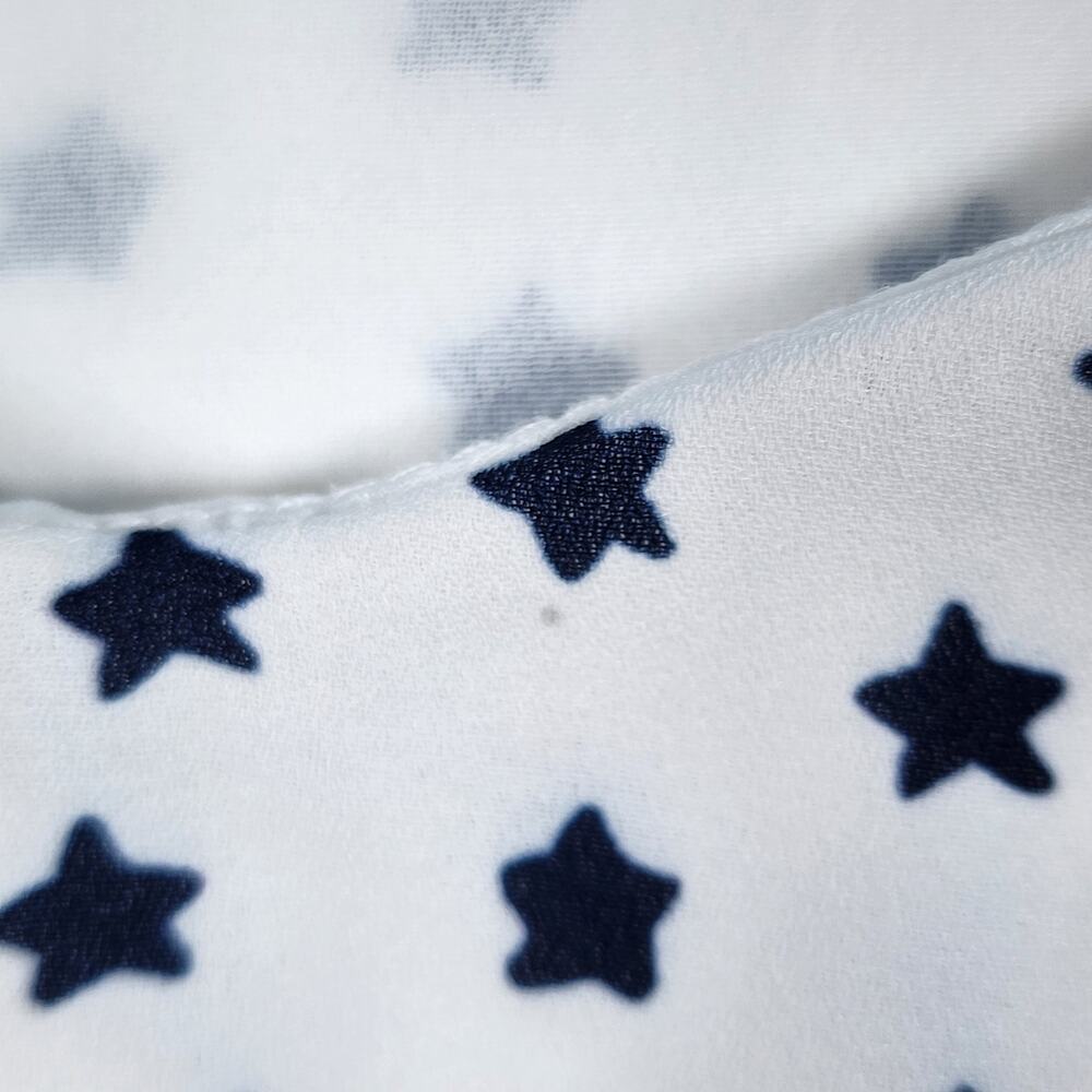Peace & Pearls Star Print Sheer Minimalist Y2K Grunge‎ XL - Picture 4 of 10